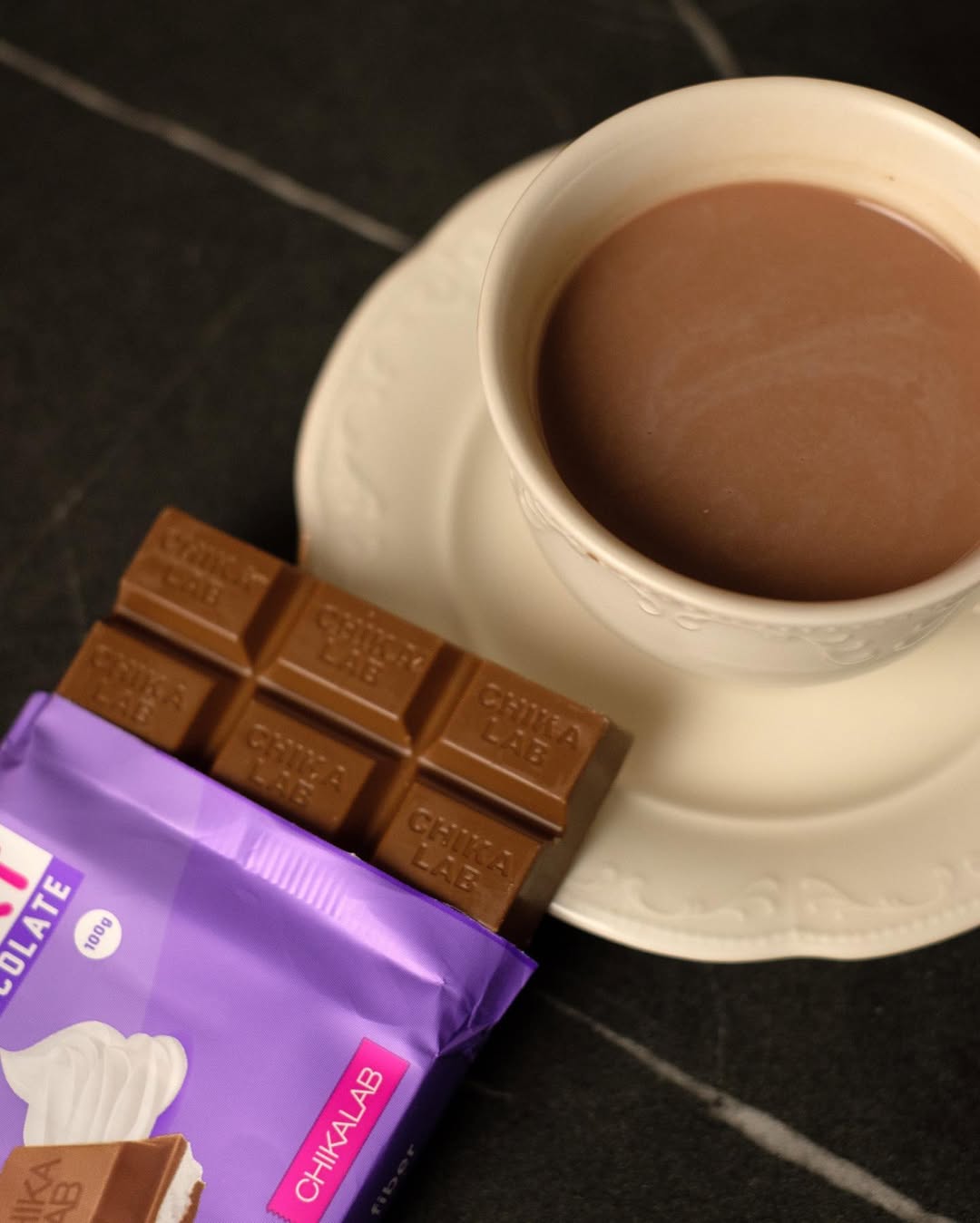 Молочная шоколадка с начинкой Chikalab - Сливочная начинка 100г