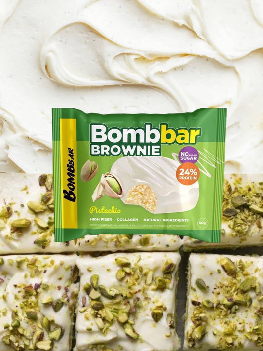 Брауни Bombbar фисташка 50г