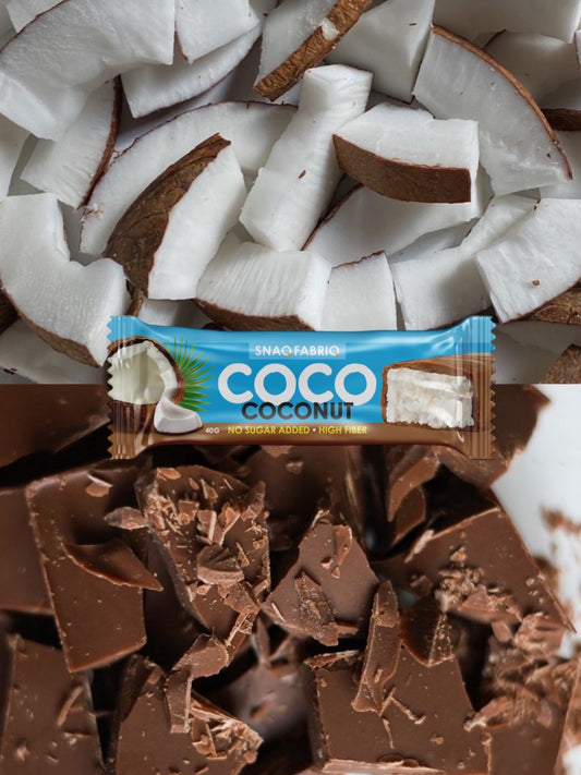 Батончик Snaq Fabriq - Кокос с мякотью 40г