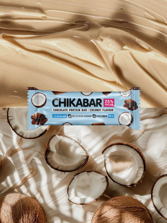 Батончик Chikabar - Кокос в молочном шоколаде 60г