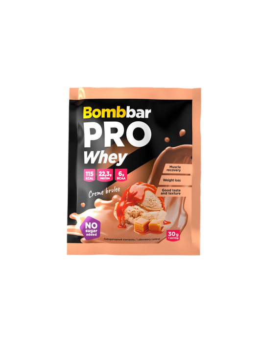BOMBBAR Протеиновый коктейль - Крем- брюле 30 г