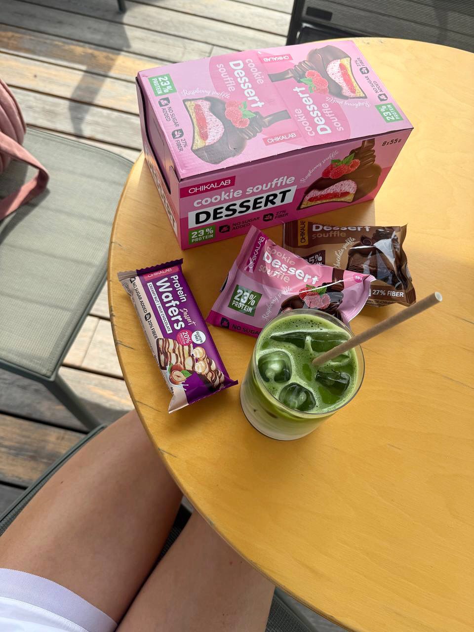 Суфле Chikalab Малиновый десерт 55г