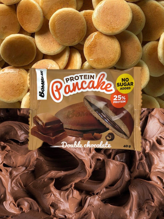 Панкейк протеиновый BOMBBAR - Двойной шоколад 40г
