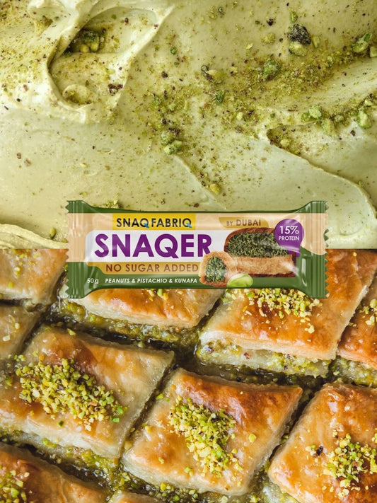 Батончик Snaq Fabriq Dubai - Арахис,фисташка, катаифи 50г