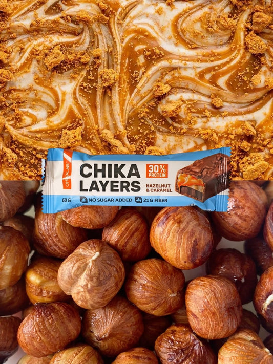 Батончик Chikalayers - Лесной орех и карамель 60г
