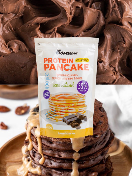 Смесь для приготовления панкейков Bombbar - Панкейки с Шоколадом 420 г