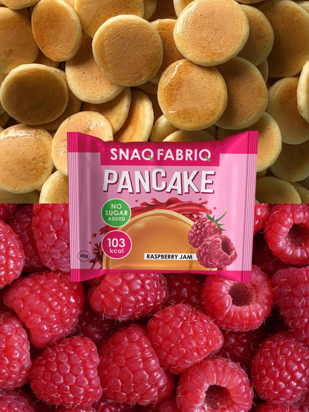 Панкейк Snaq Fabriq Малиновый джем 45г