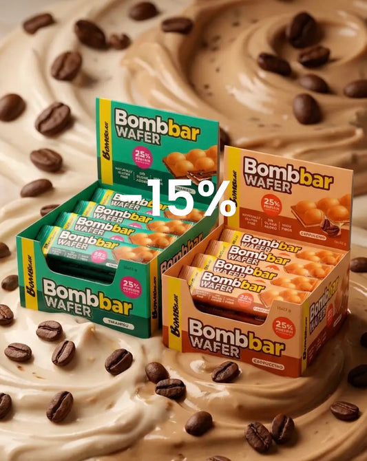 MIX вафельные батончики Капучино & Тирамису - 20 шт