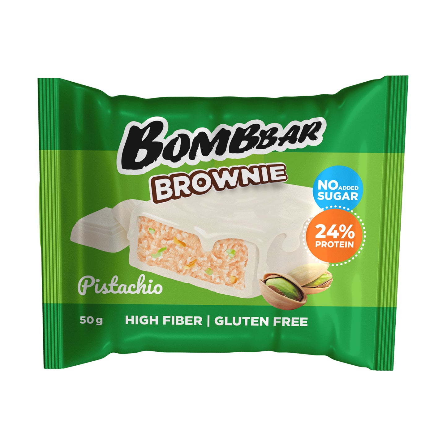 Брауни Bombbar фисташка 50г