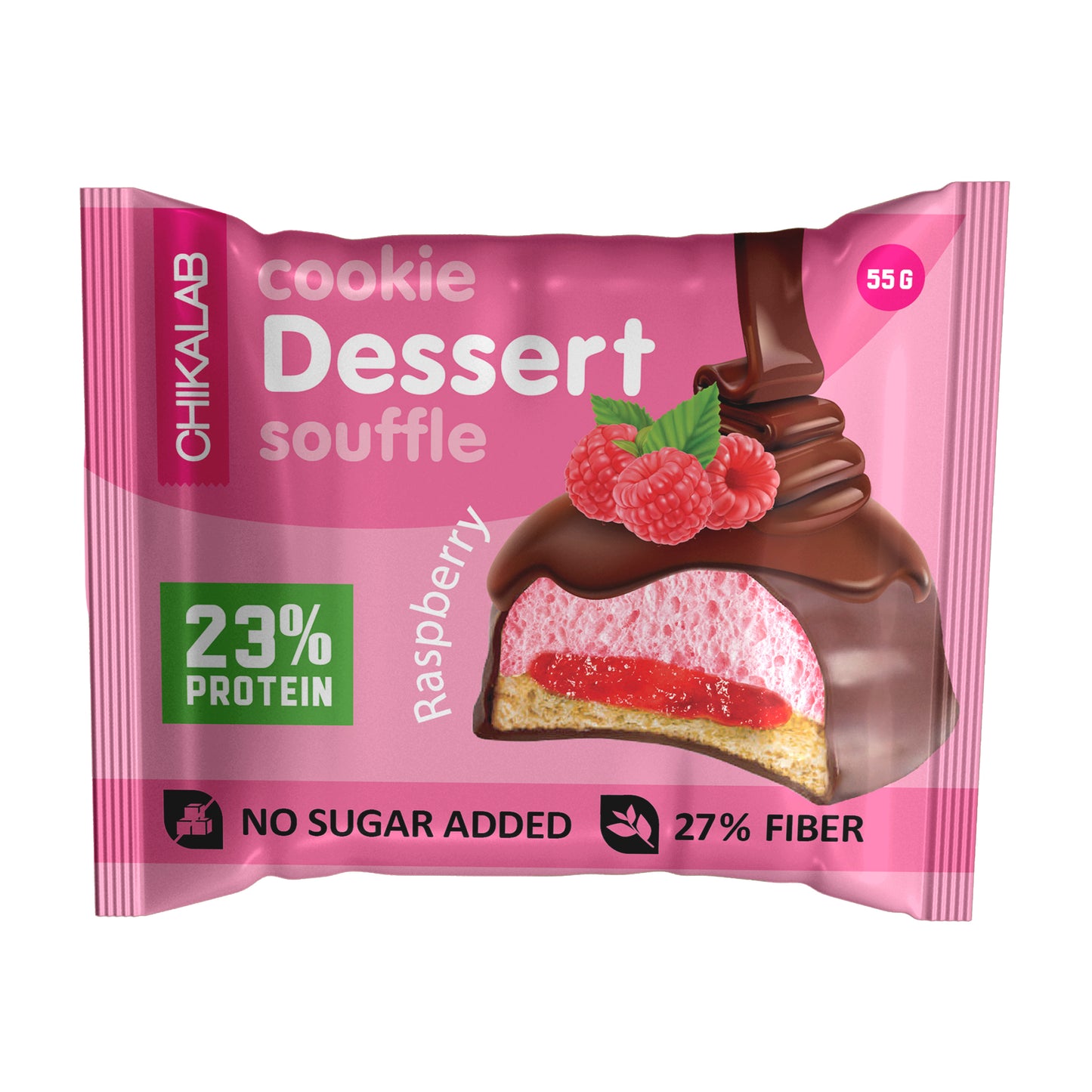 Суфле Chikalab Малиновый десерт 55г